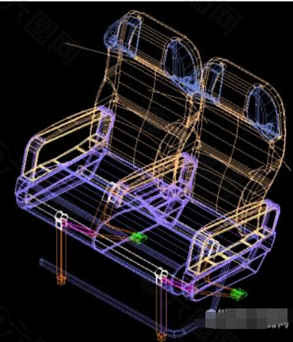 飞机座椅模型下载