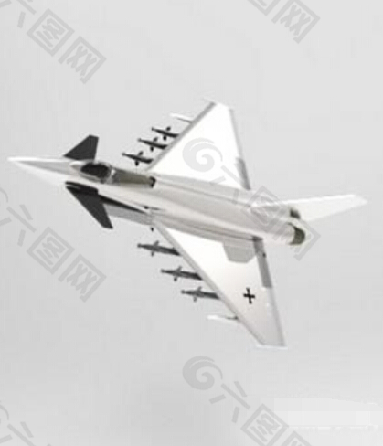 台风战斗机模型下载