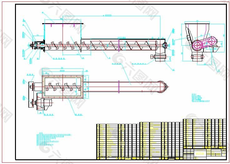 加料器CAD图纸