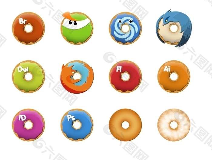 甜甜圈软件图标下载