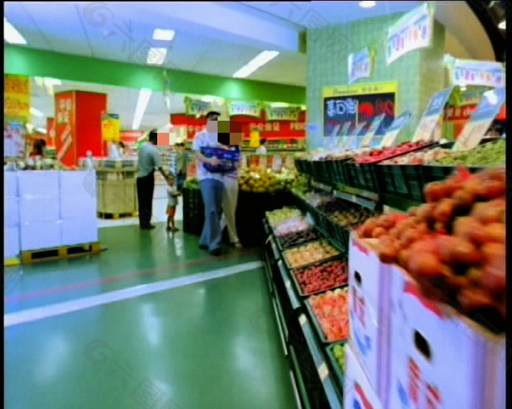 超市购物场景素材视频素材