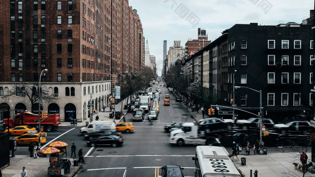 城市实景视频素材