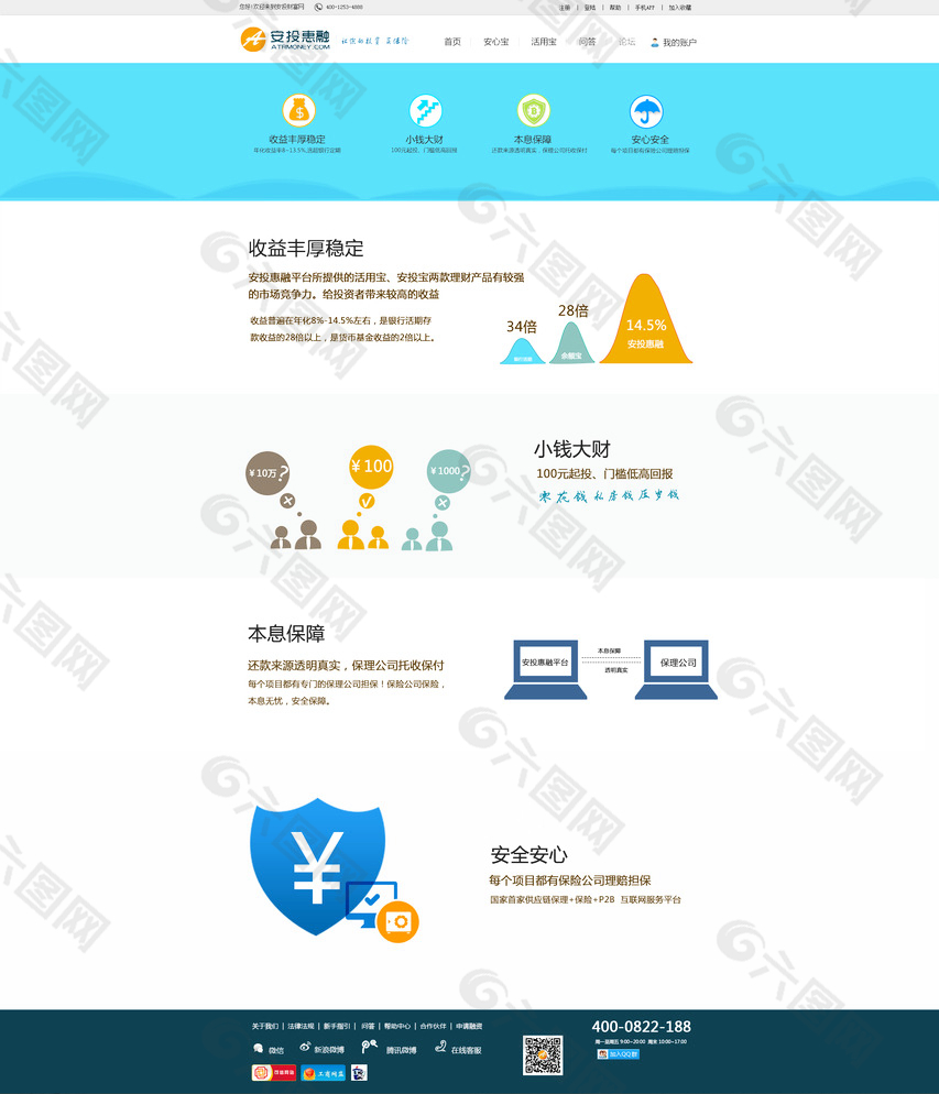 收益 坐等收益图片