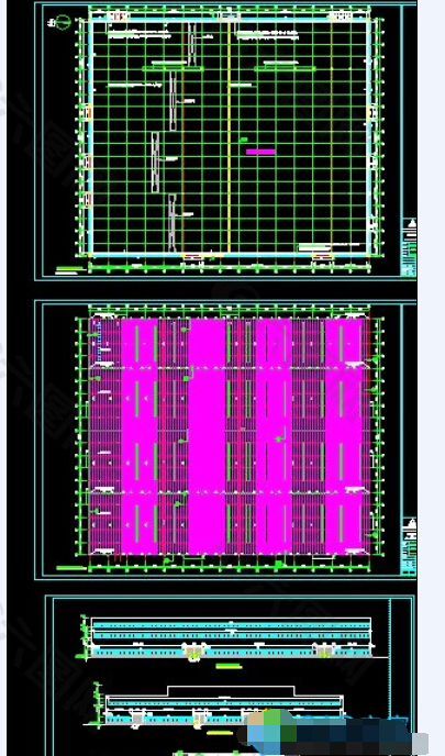 10吨行车高低跨厂房全套建筑