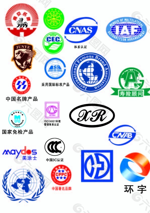 各类logo标志