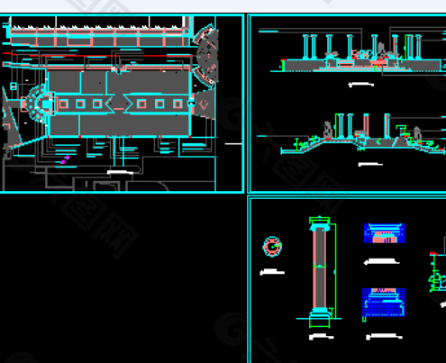 某广场景观施工图