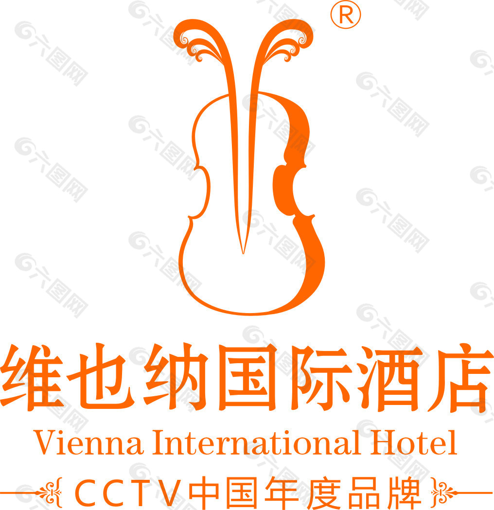 维也纳国际酒店标志logo