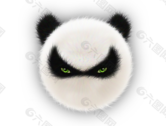 可爱的熊猫头像