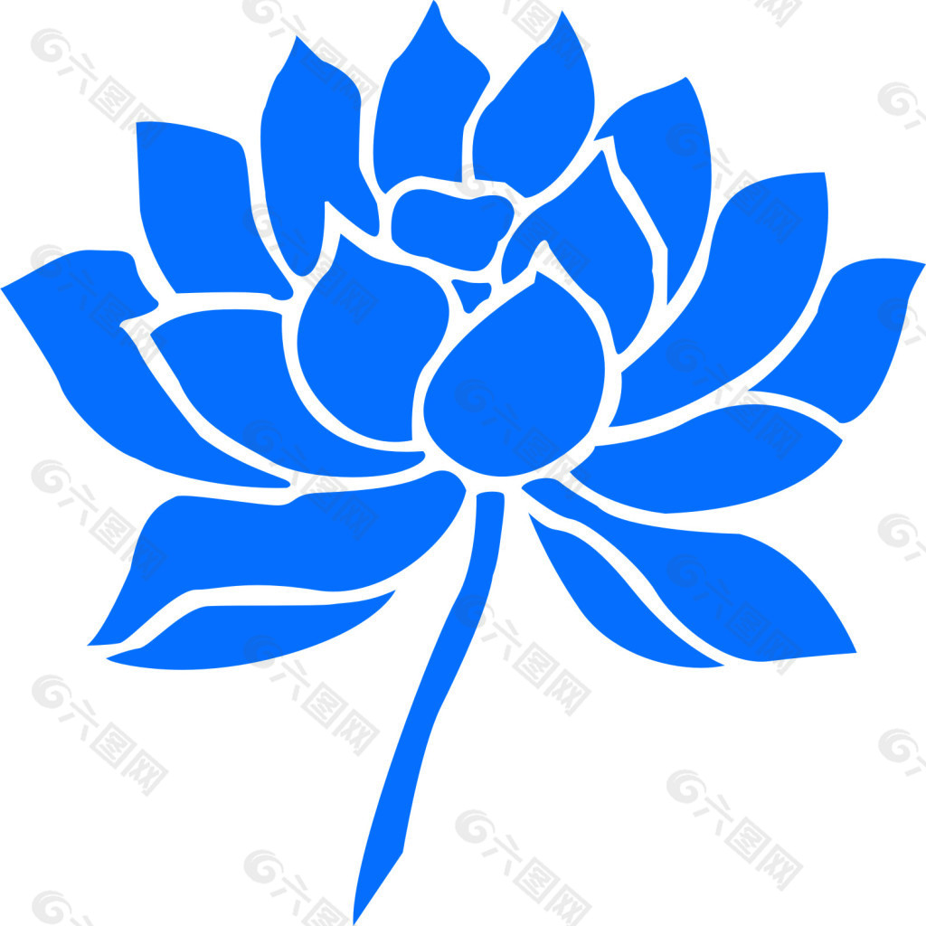 蓝莲花LOGO