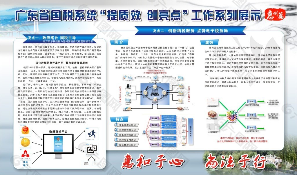 中国风宣传栏