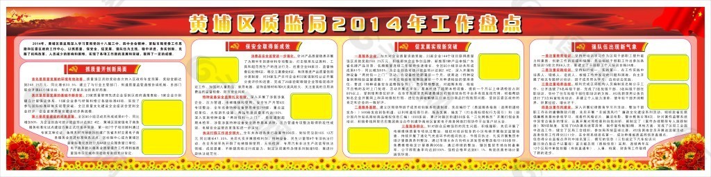 黄埔区质监局2014年工作盘点