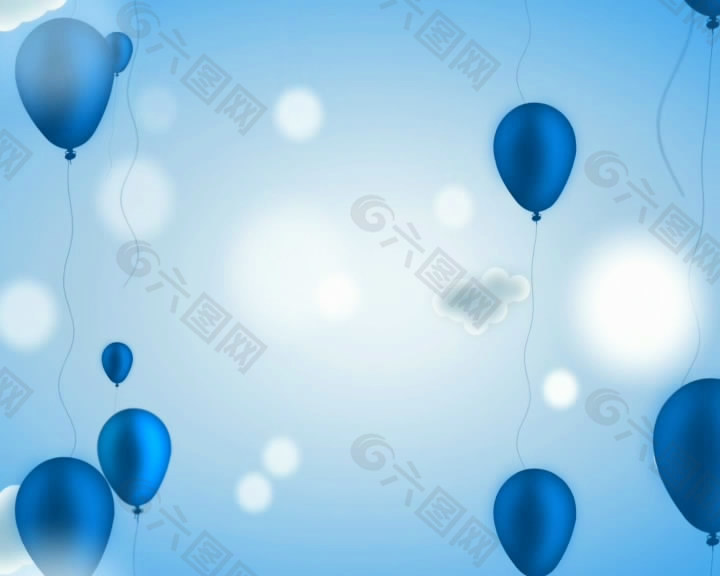 庆典气球装饰素材