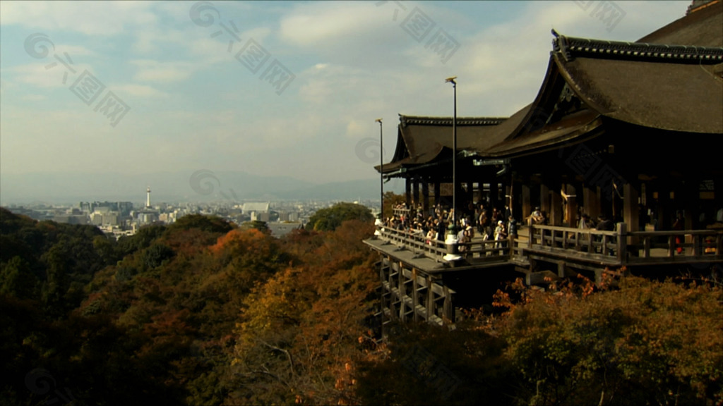 山崖视频素材