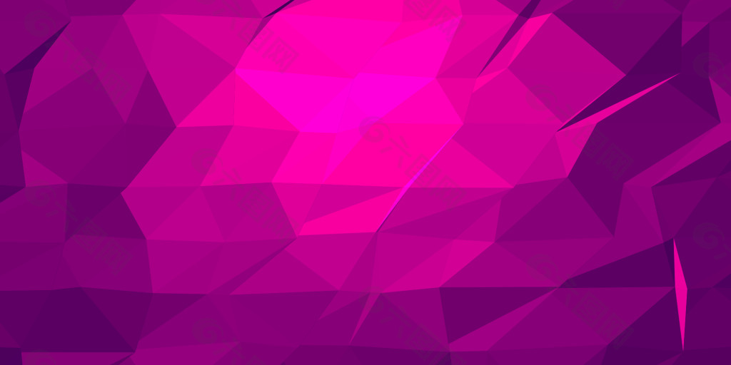 紫红三角晶状体背景