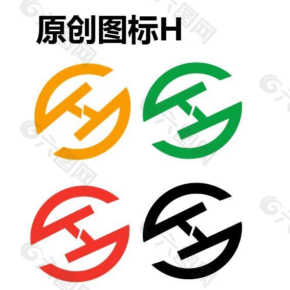 H字母LOGO矢量图创意LOGO