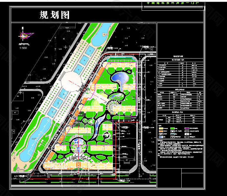 xx高层住宅及一层低商cad设计施工图