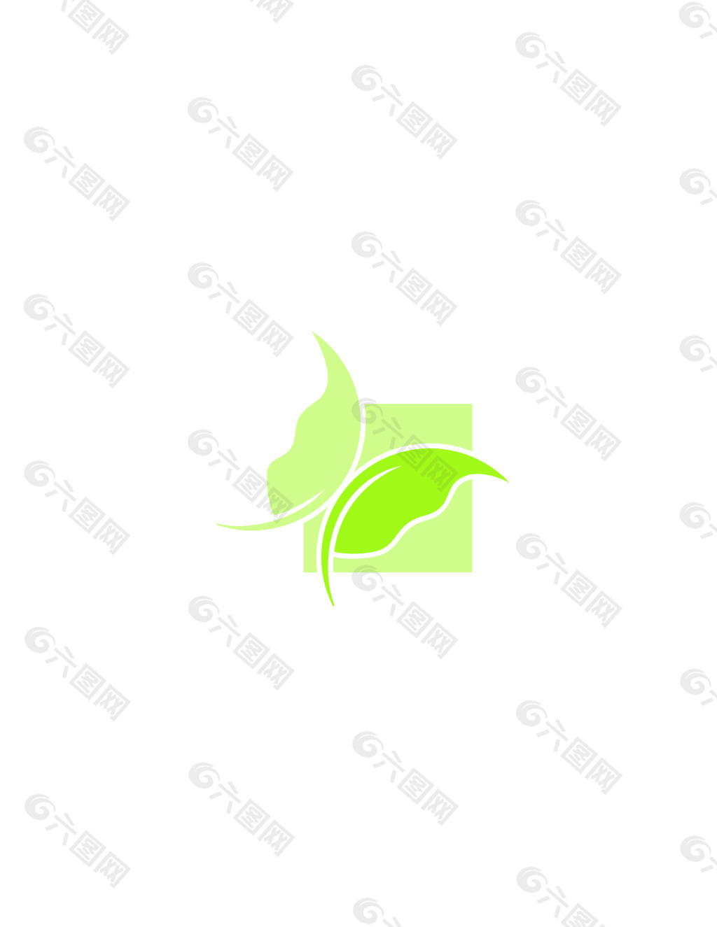 绿妆缘logo矢量图
