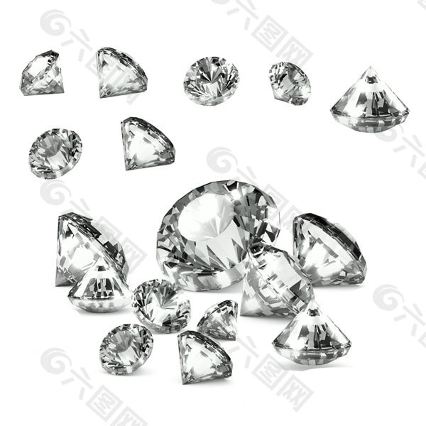 钻石PSD素材