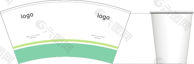 纸杯企业VI纸杯