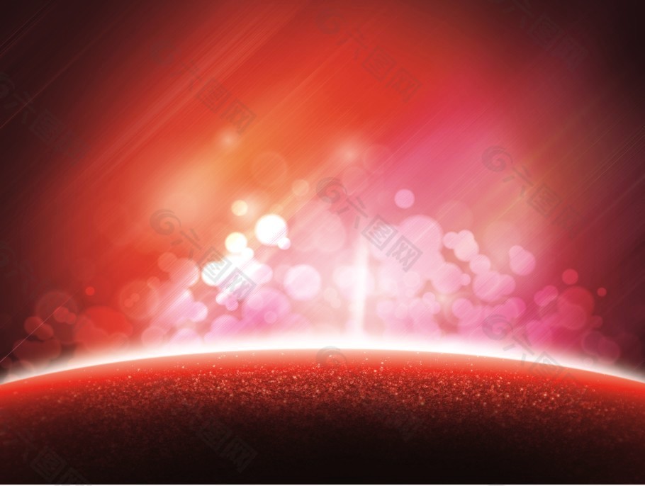 红色喜庆新年节日背景CDR高清图片素材
