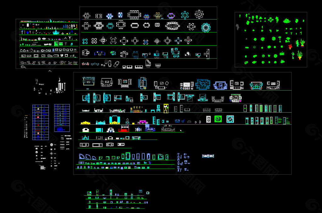 cad综合图库