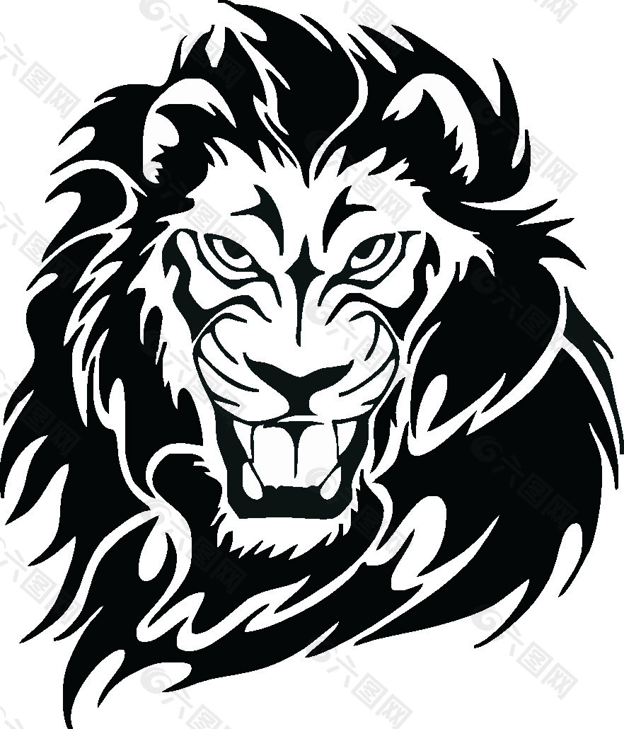 矢量logo狮子