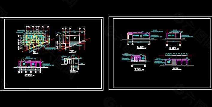 某城市公厕建筑施工图