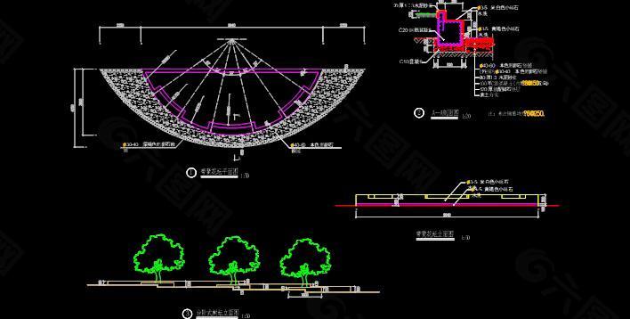 高档花坛设计图纸