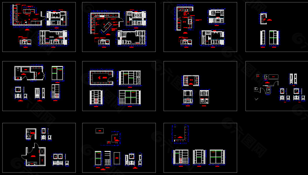 11套厨柜设计图片