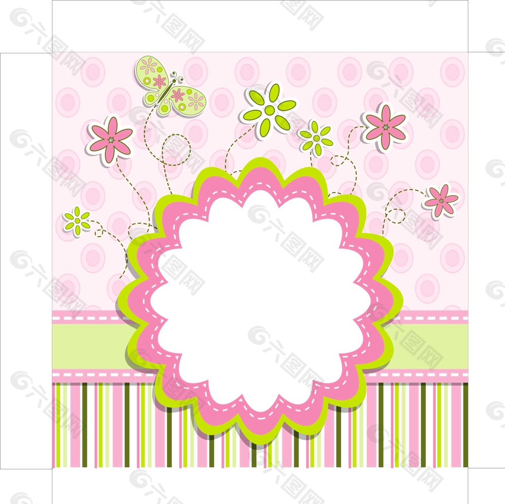 粉色童装包装盒图片