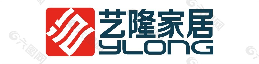 艺龙家具 logo