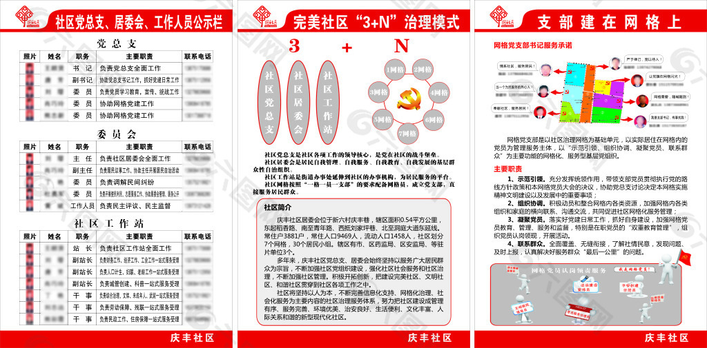 社区制度牌中国社区标志