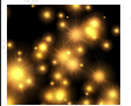 璀璨的金色粒子聚集并爆炸的视频
