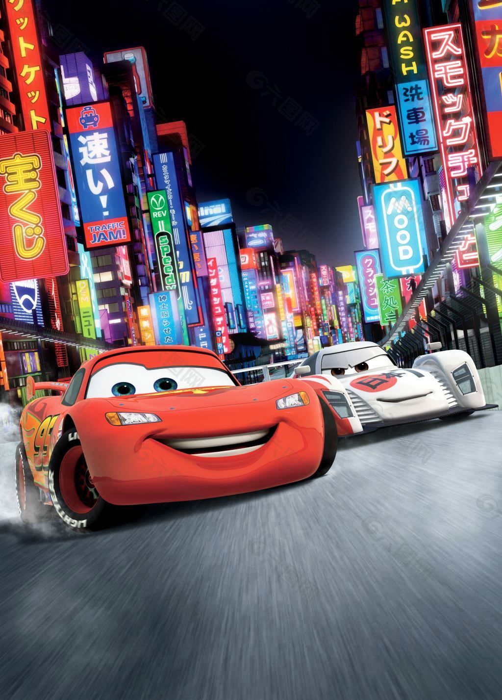 迪士尼正版汽车 赛车总动员3回力车遥控玩具车闪电麦昆黑风暴酷姐-淘宝网
