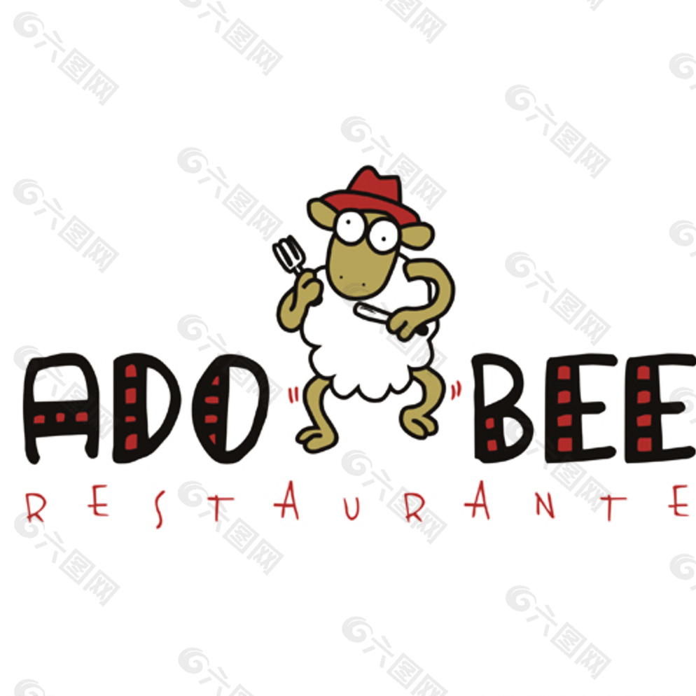 某国外餐饮行业logo 标志.图片