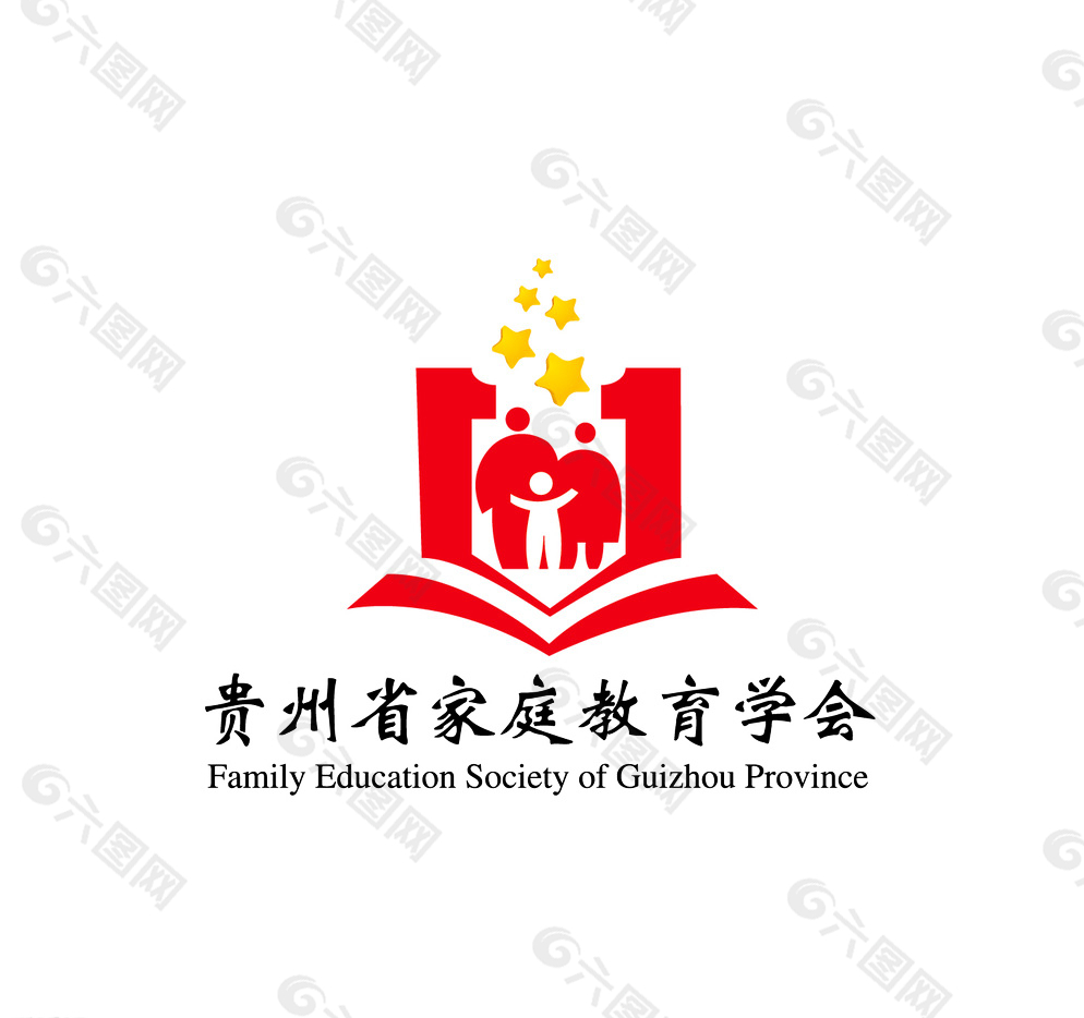 家庭教育学会LOGO设计提案图片