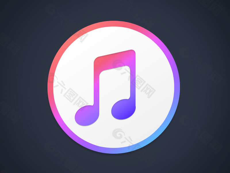 iTunes icon音乐图标