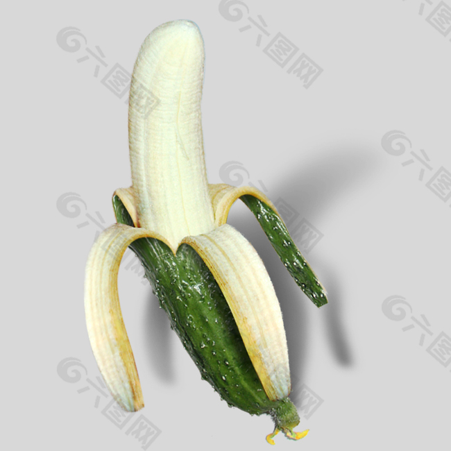 黄瓜变香蕉图片