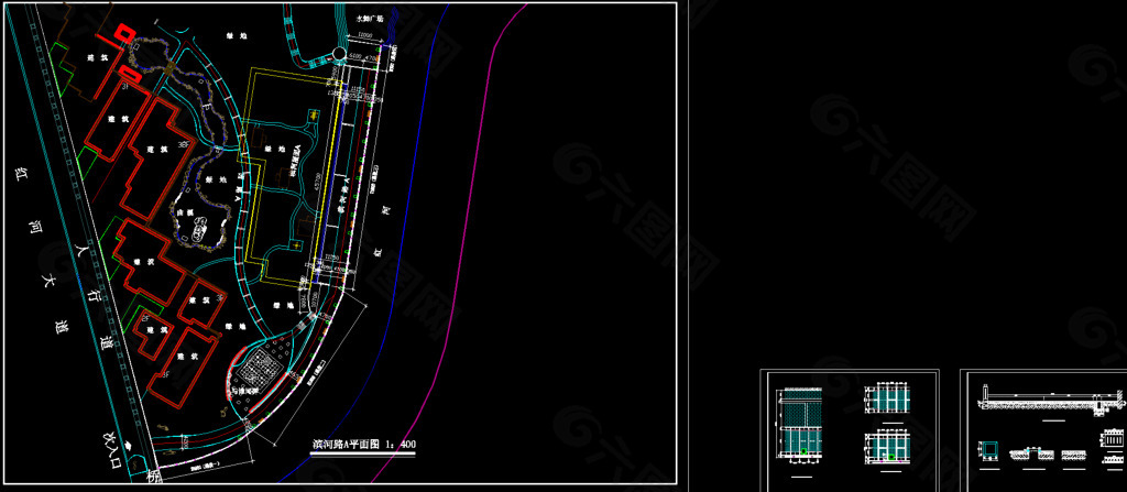 重庆公园 景观人行道及滨河施工图片