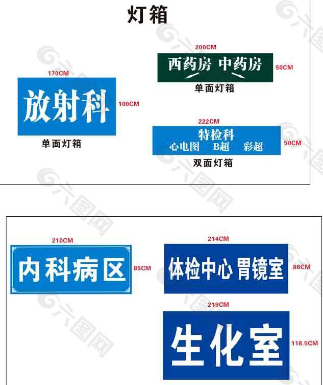 医疗夜间灯箱
