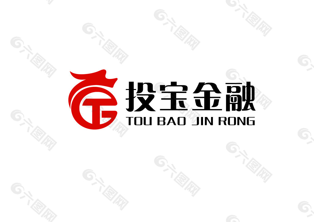 投宝金融logo原创标志设计