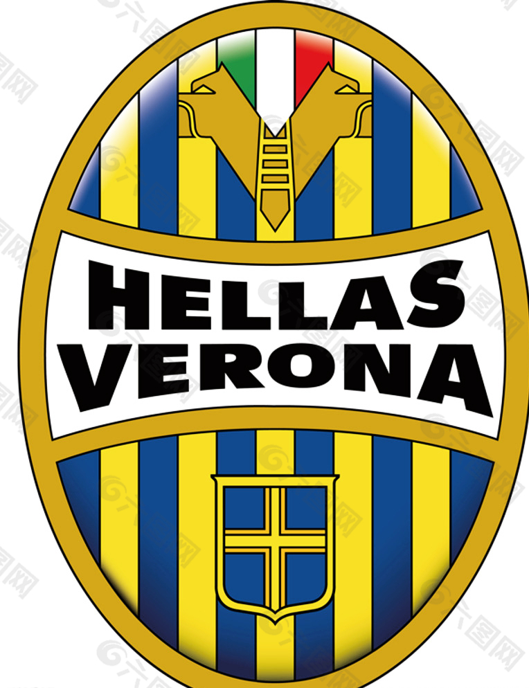 赫拉斯维罗纳足球俱乐部徽标图片