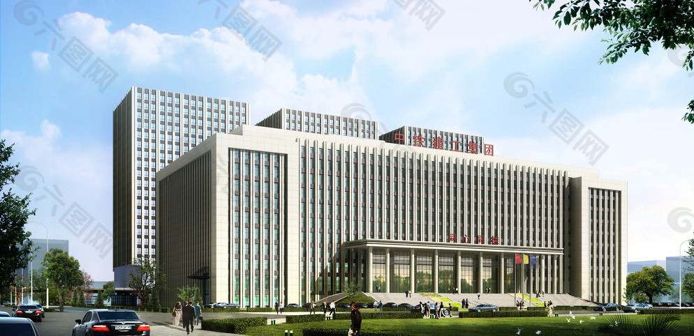 中国中铁总部大楼图片