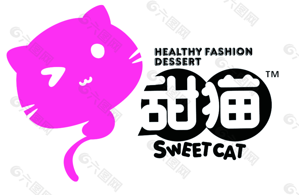 甜猫LOGO