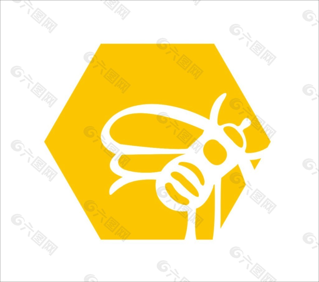 简约蜂蜜logo设计