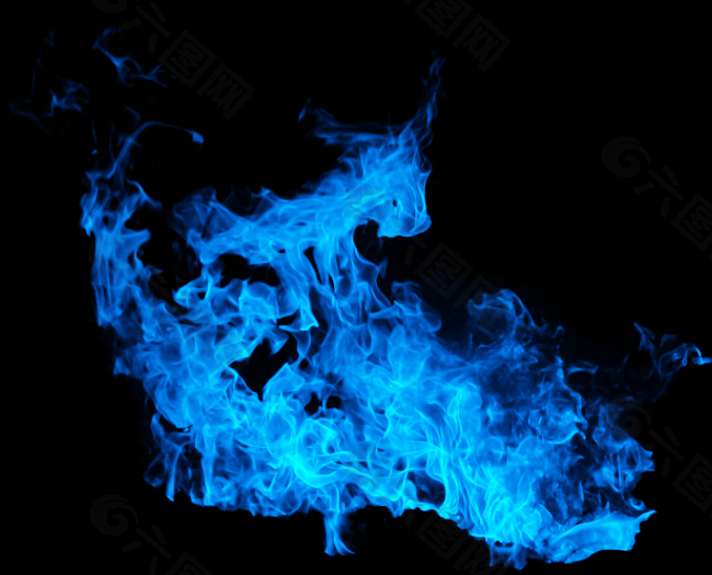 火焰蓝色炫彩