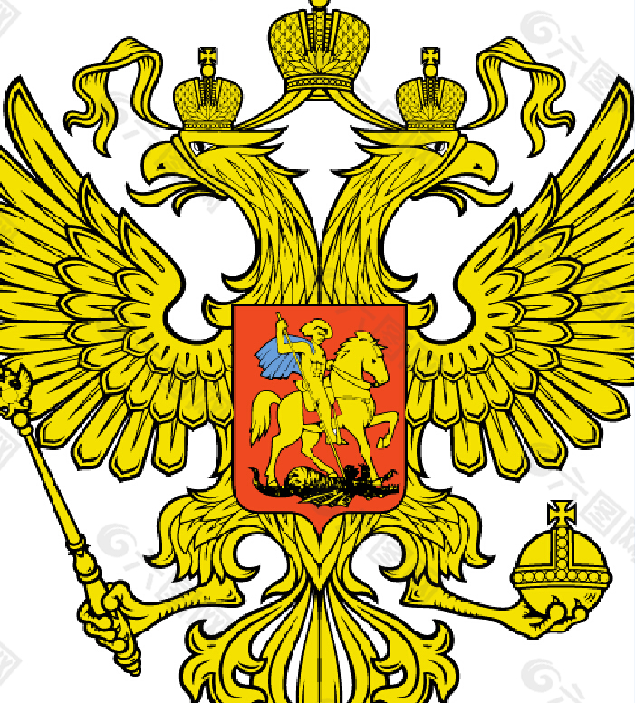俄罗斯DblHead鹰标志设计