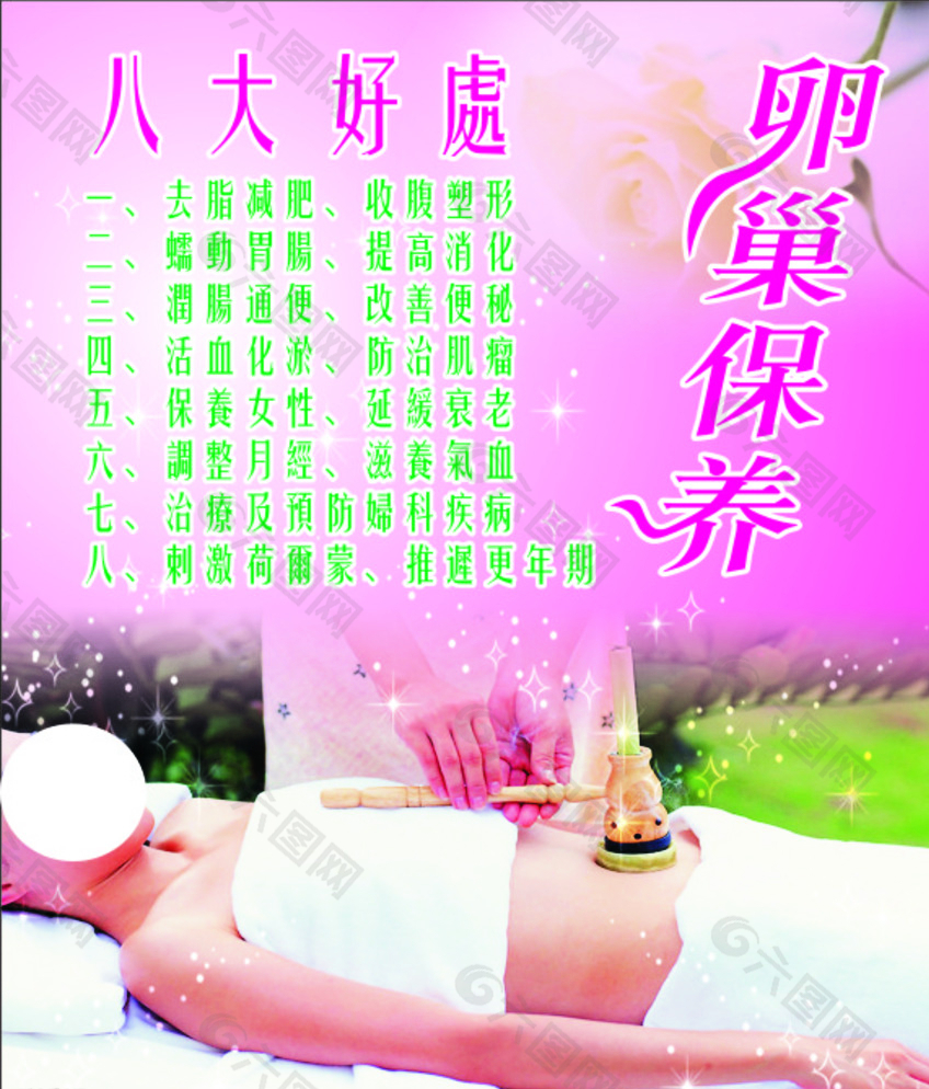 卵巢保养图片