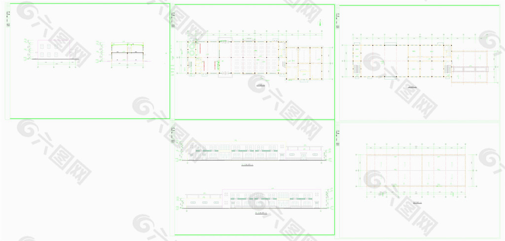 食堂浴室建筑设计方案图纸