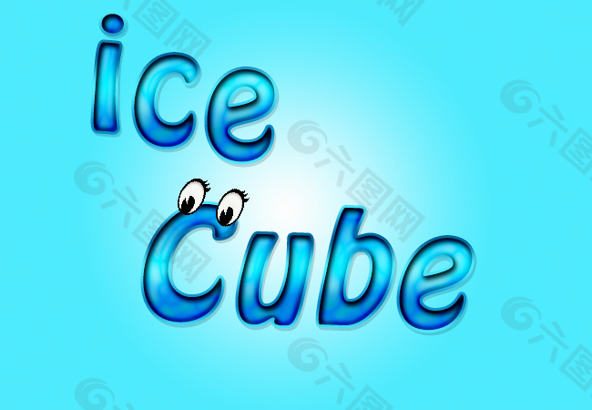 icecube艺术字